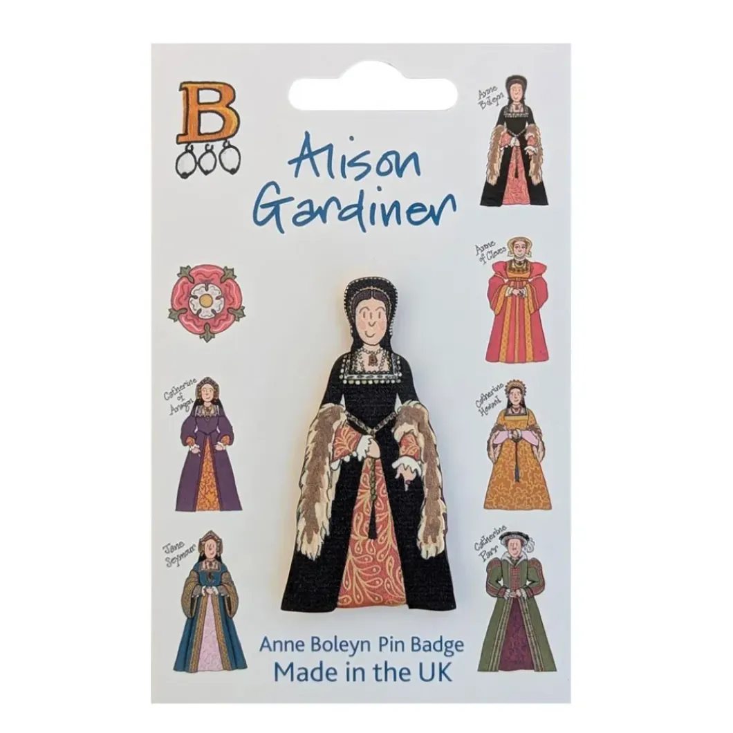 Anne Boleyn Single Pin Badge
