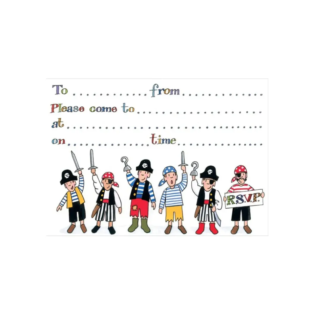 Boys Party Invitation