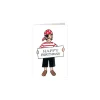 Boys Pirate Happy Birthday Mini Card