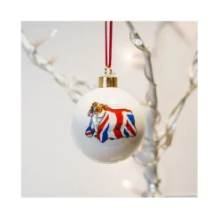 British Bulldog Bauble