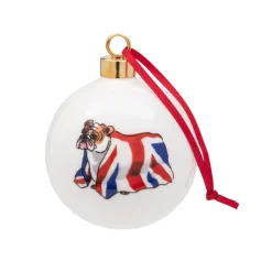 British Bulldog Bauble