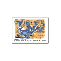 Chichester Harbour Fridge Magnet