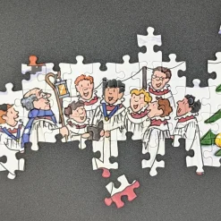 Christmas in the Village Jigsaw Puzzle