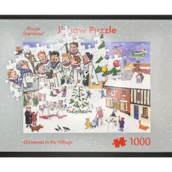 Christmas in the Village Jigsaw Puzzle