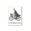 Cycling Student Boy, Cambridge Fridge Magnet