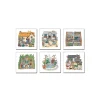 Garden Coasters Set of 6