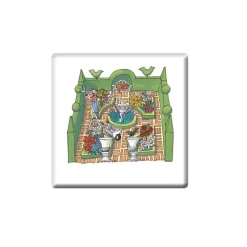Garden Coasters Set of 6