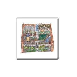 Garden Coasters Set of 6