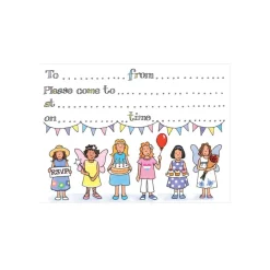 Girls Party Invitation