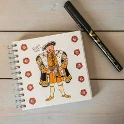 Henry VIII Mini Notebook