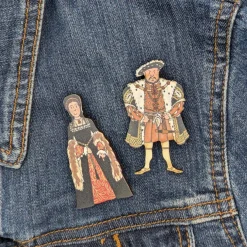 Henry VIII Pin Single Badge