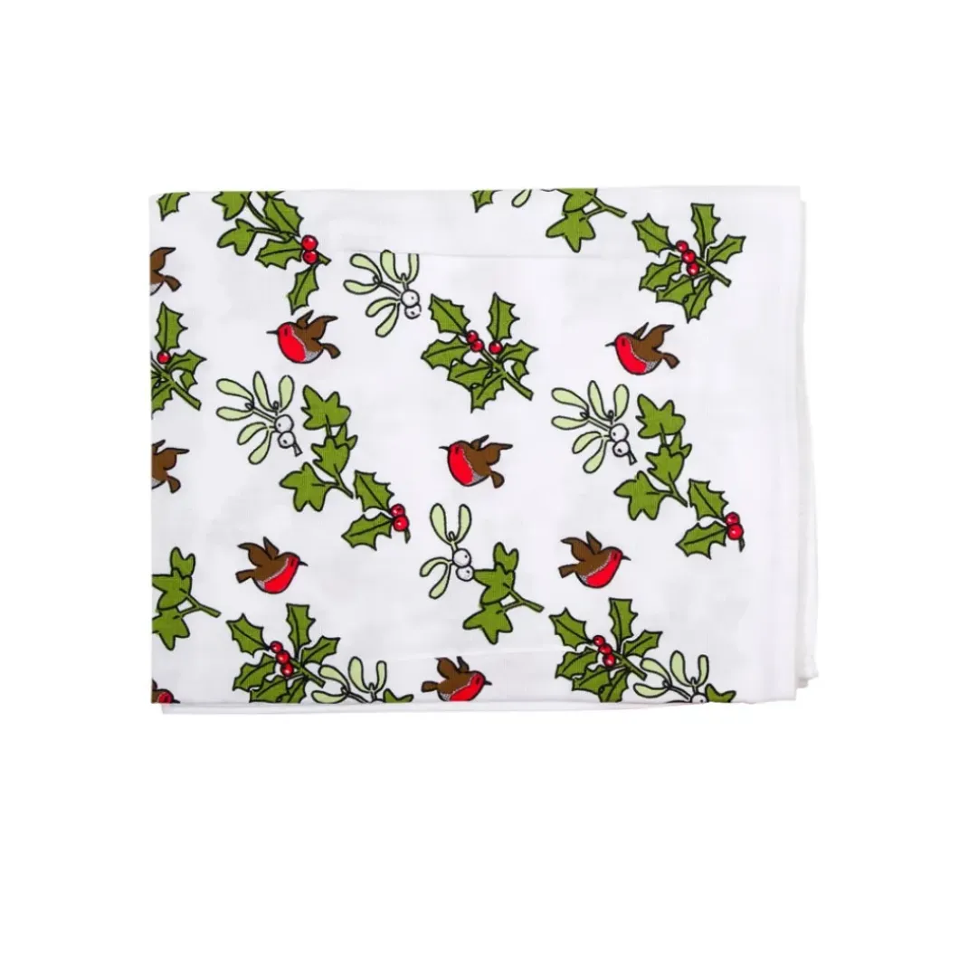 Holly & Ivy Tea Towel