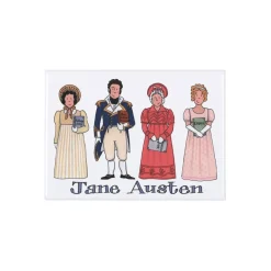 Jane Austen Fridge Magnet