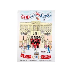 King Charles III Coronation Tea Towel