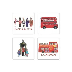 London Coasters Set of 4