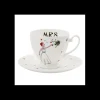 Mrs Wedding Teacup & Saucer