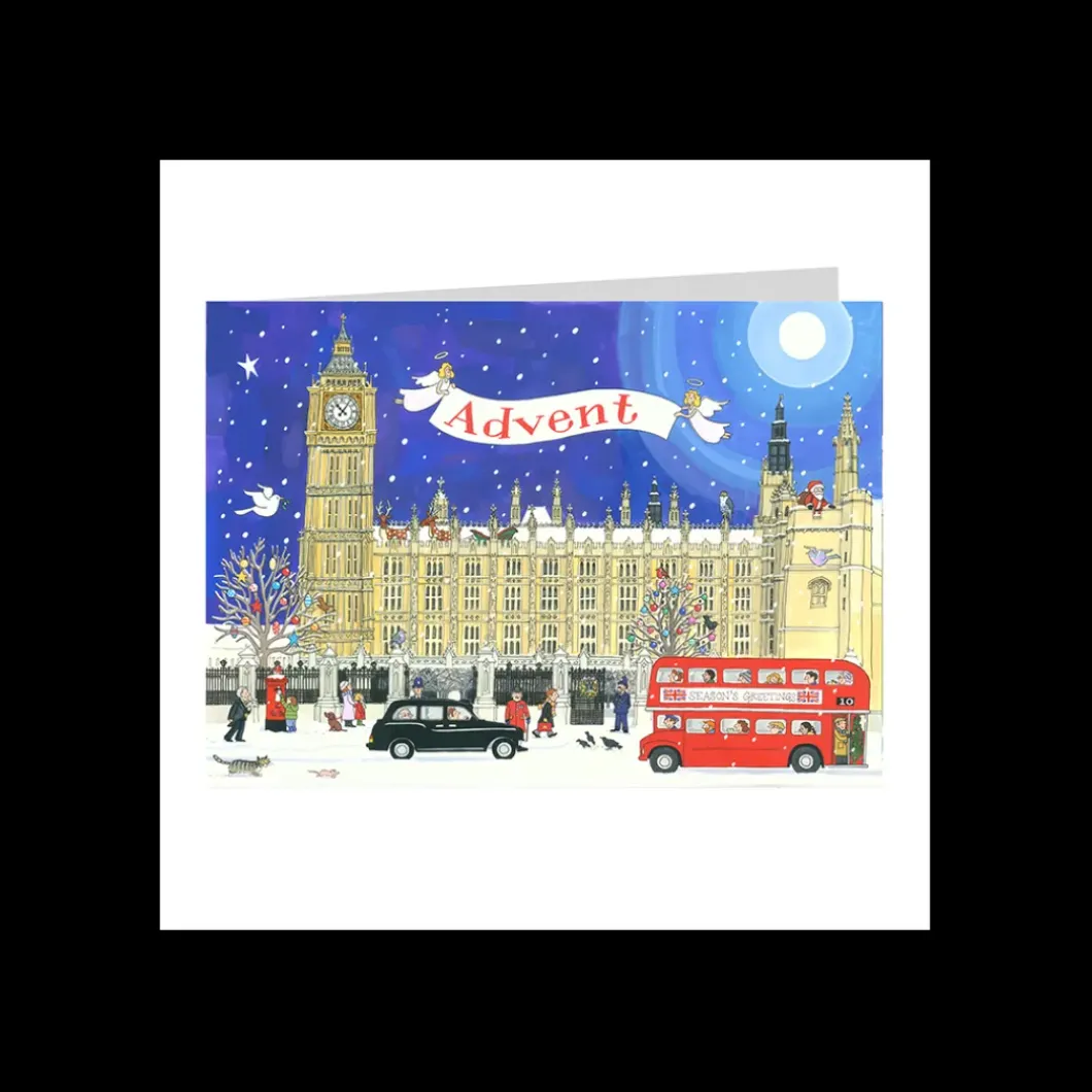 Palace of Westminster Advent Calendar Card