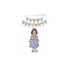 Party Girl Happy Birthday Mini Card