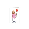 Party Girl Mini Card