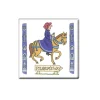 Pilgrim on Horseback Fridge Magnet