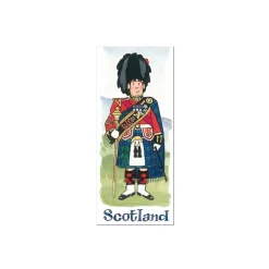 Scottish Drum Major Bookmark