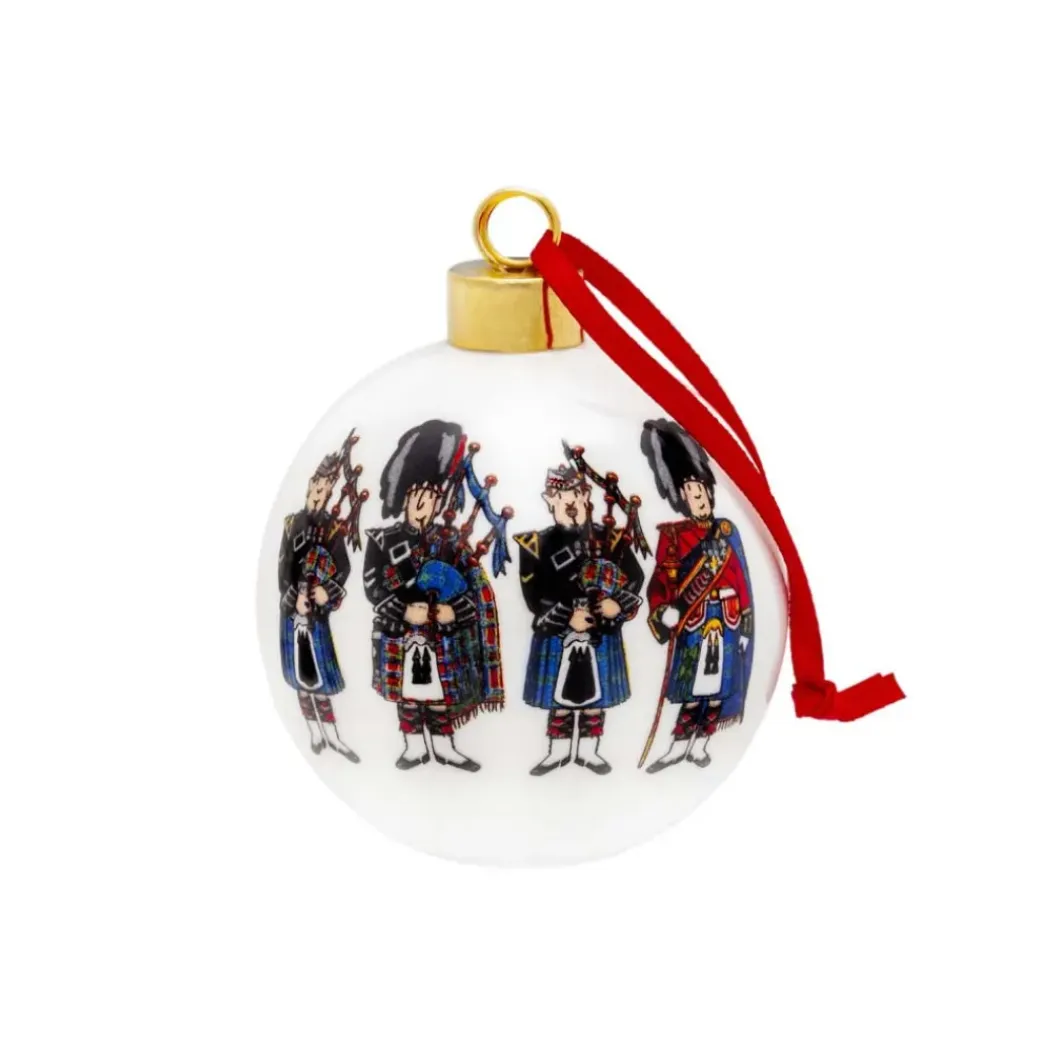 Scottish Pipers Bauble