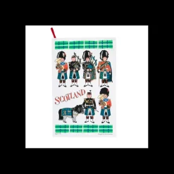 Scottish Pipers Tea Towel