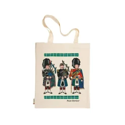 Scottish Pipers Tote Bag