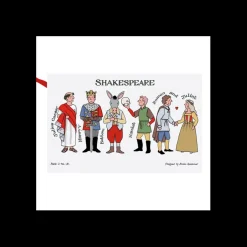 Shakespeare Characters Tea Towel