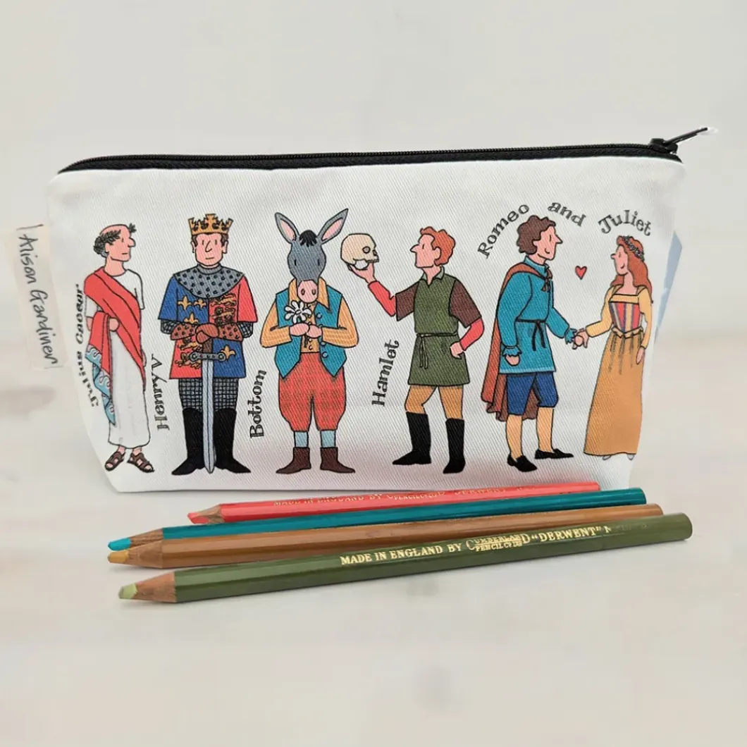Shakespeare Cosmetic Bag / Pencil Case