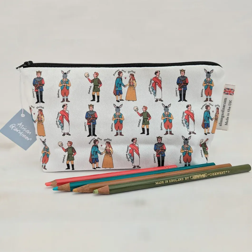 Shakespeare Cosmetic Bag / Pencil Case
