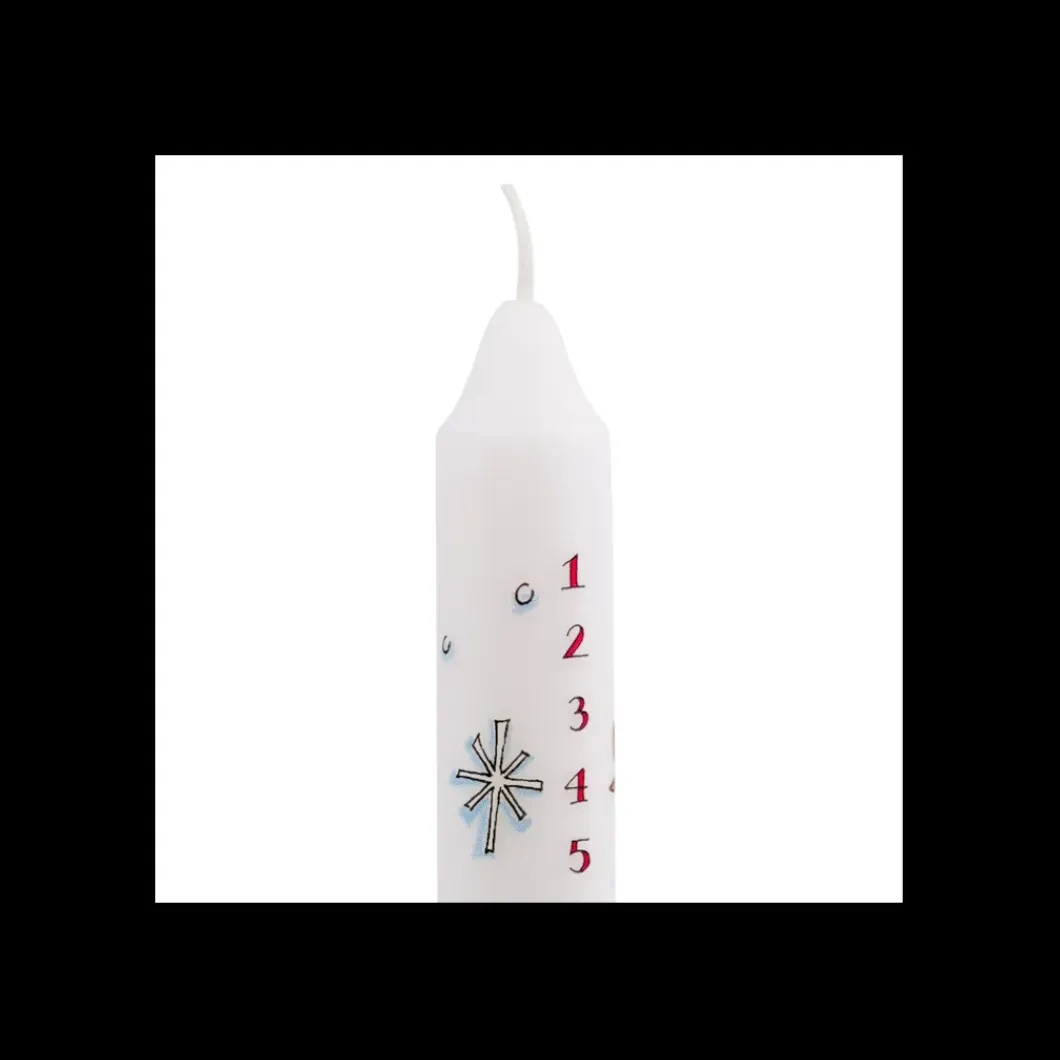 Snowmen Christmas Dinner Advent Candle