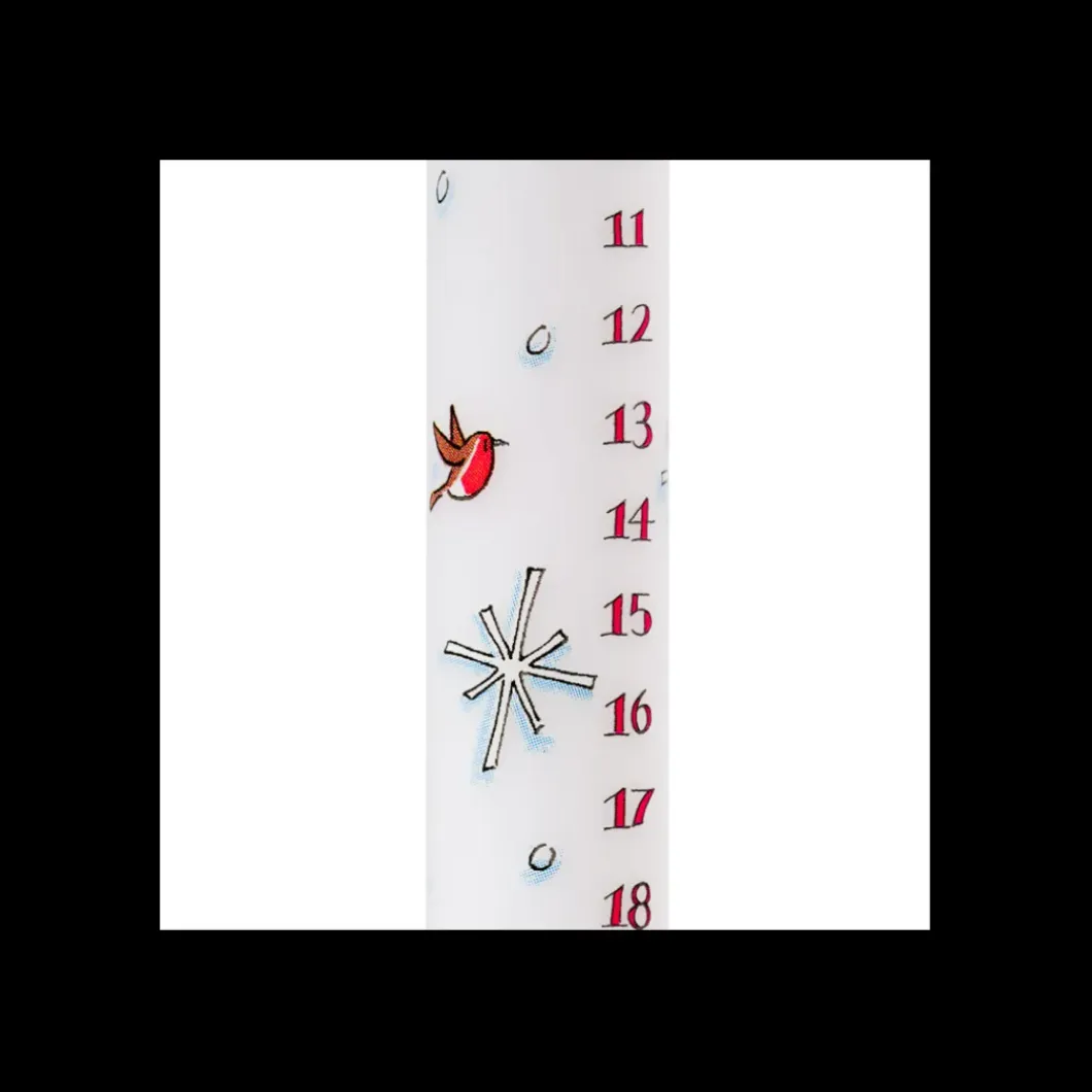 Snowmen Christmas Dinner Advent Candle