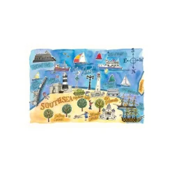 Southsea Map Print