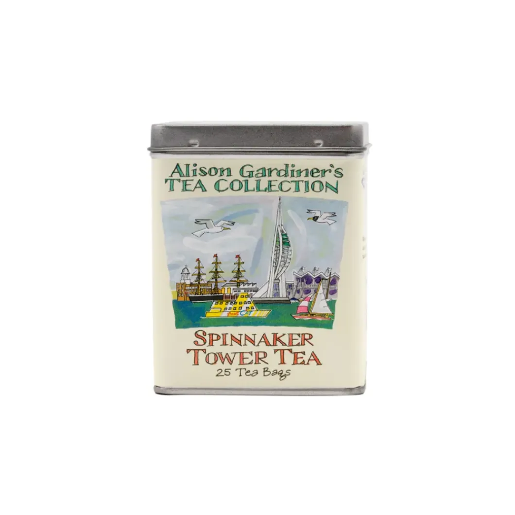 Spinnaker Tower Tea Caddy (with 25 tea bags) Afternoon Blend