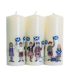 St Andrews Flag Candle