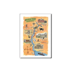 Test Valley, Hampshire Fridge Magnet