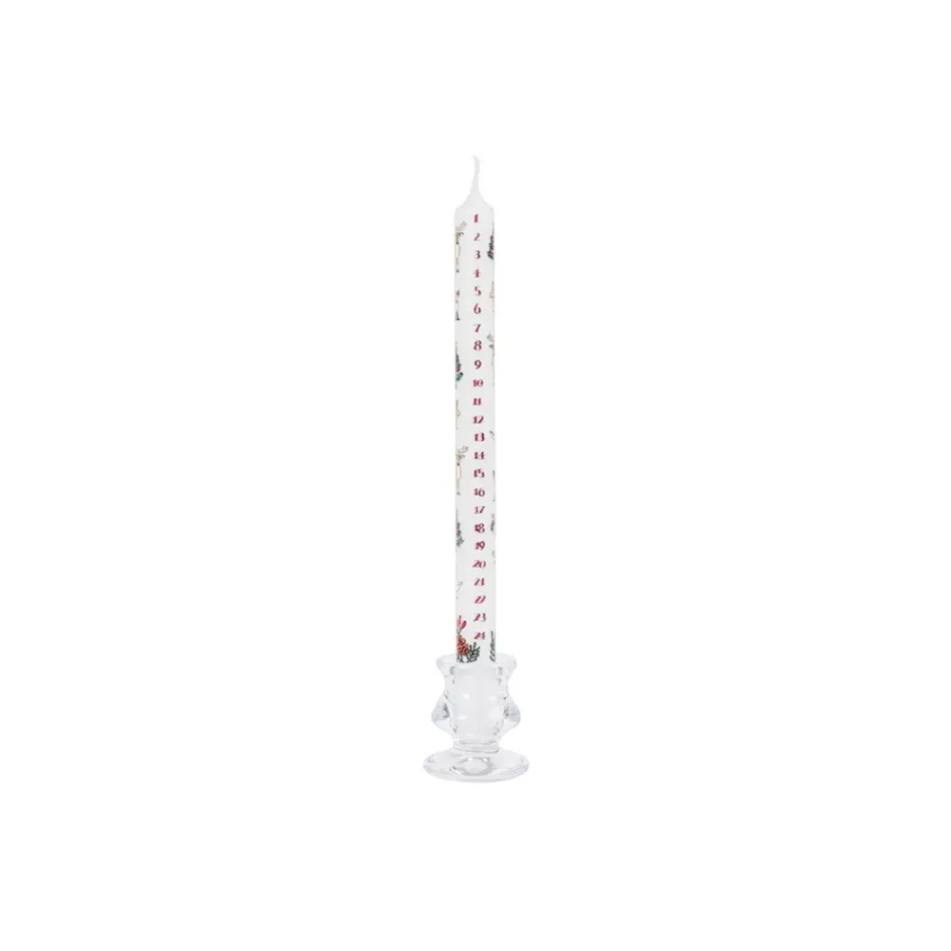 Winter Wildlife Christmas Dinner Advent Candle
