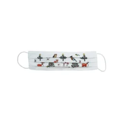 Winter Wildlife Face Mask